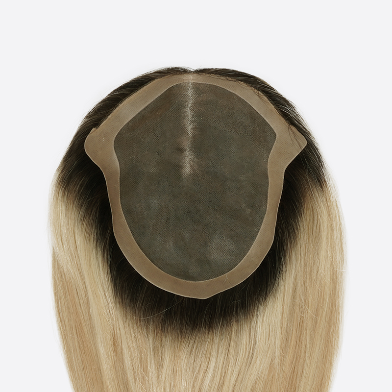 Human Hair Topper Model 03 — reference view 2