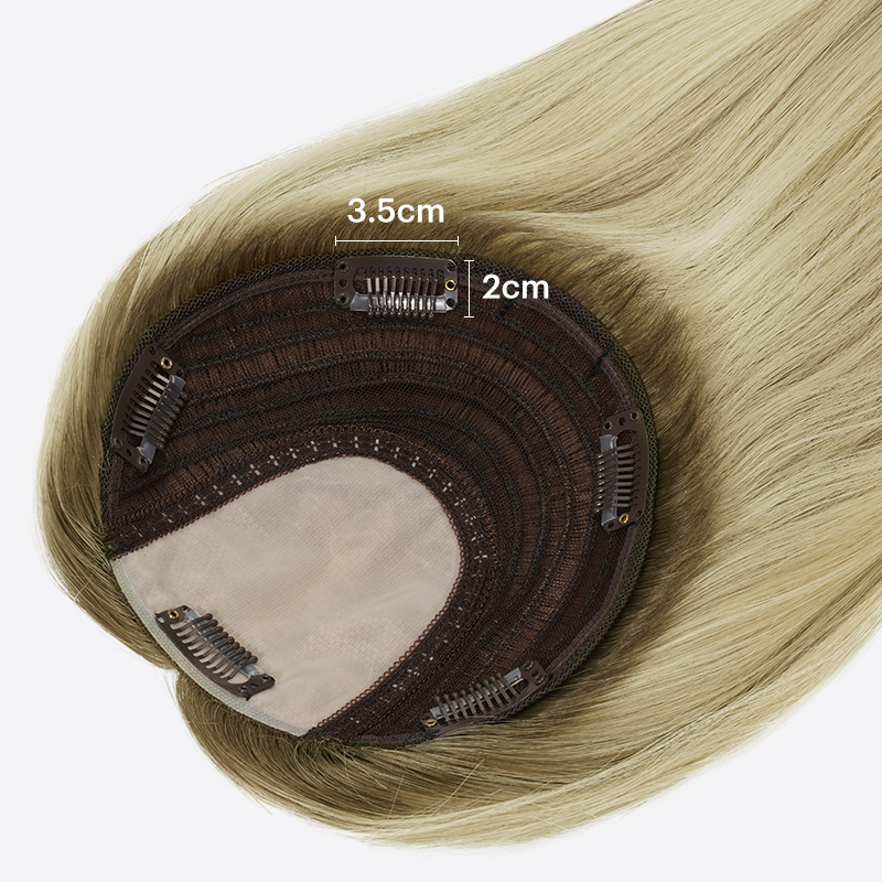 Human Hair Topper Model 04 — reference view 4