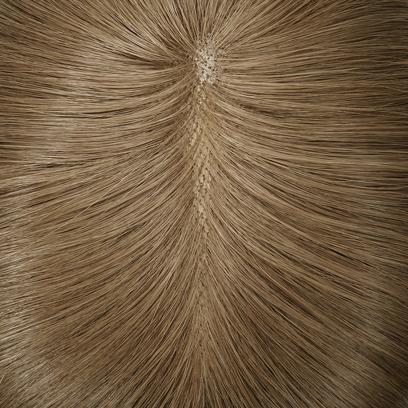 Human Hair Topper Model 05 — reference view 5