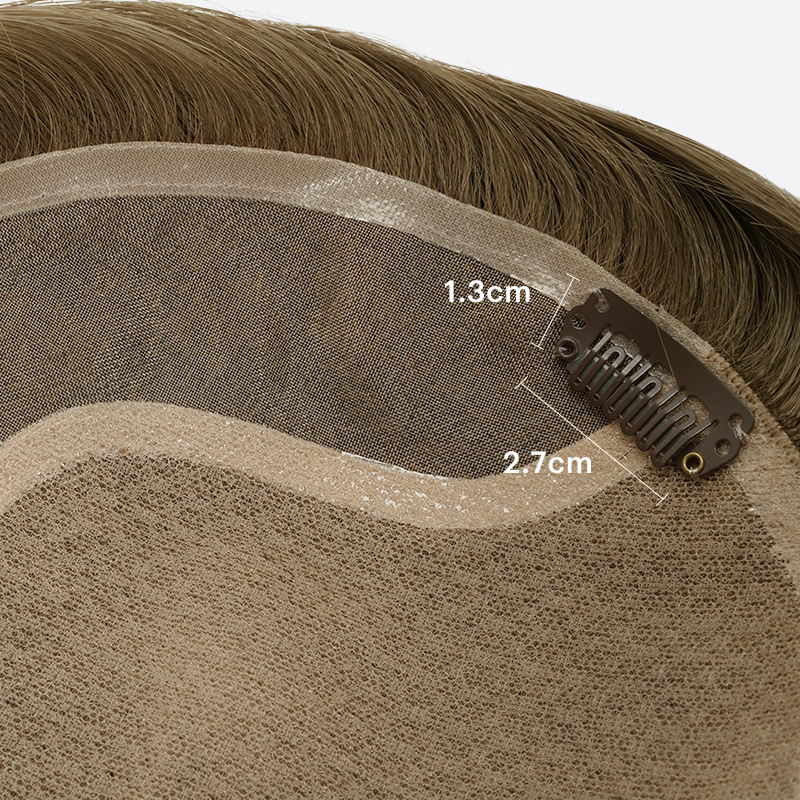 Human Hair Topper Model 06 — reference view 5
