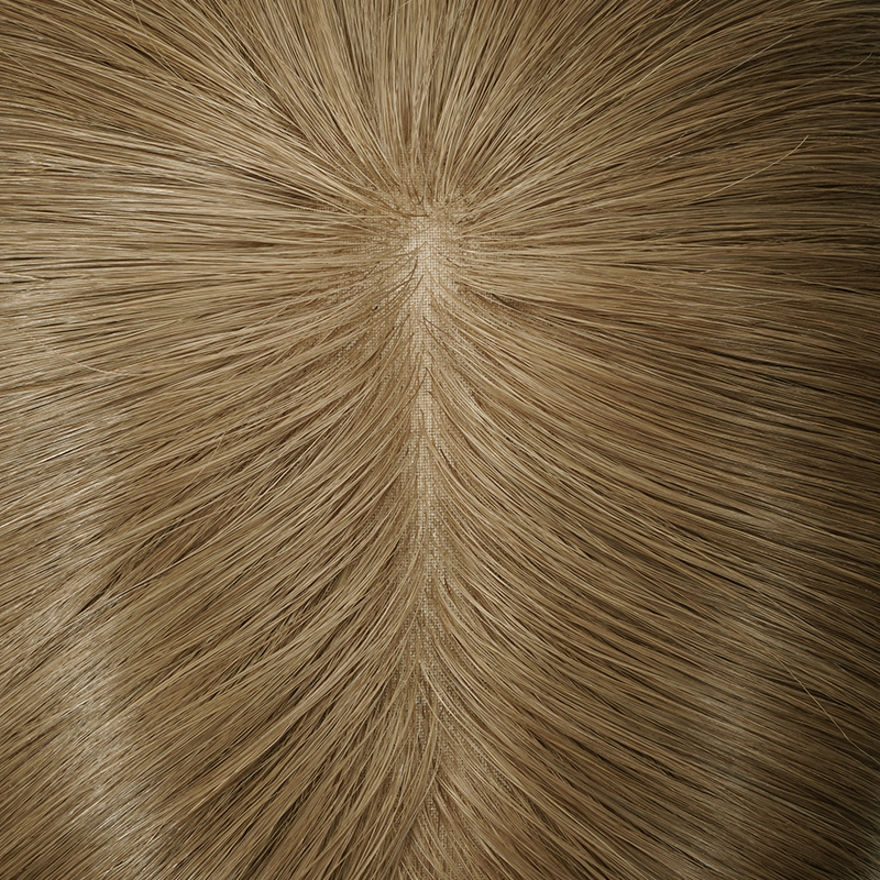 Human Hair Topper Model 06 — reference view 6