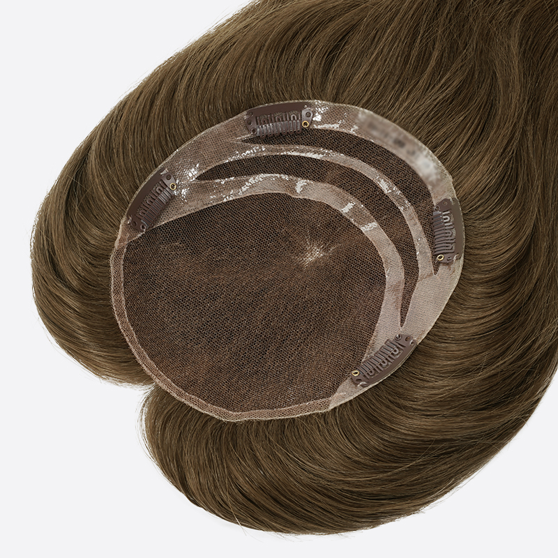 Human Hair Topper Model 07 — reference view 4