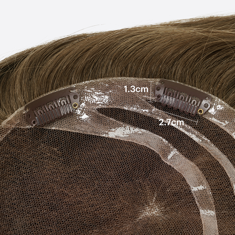 Human Hair Topper Model 07 — reference view 5