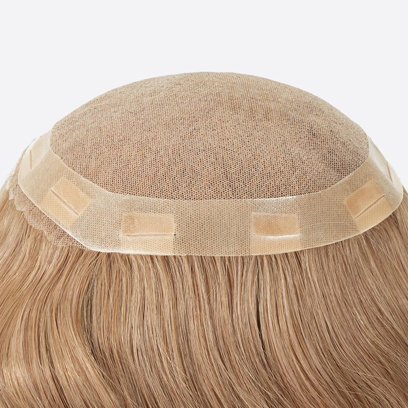 Human Hair Topper Model 09 — reference view 2