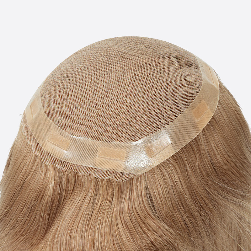 Human Hair Topper Model 09 — reference view 4