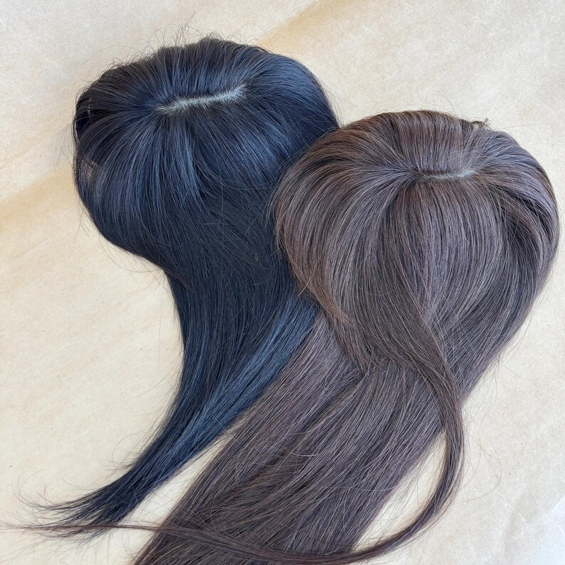 Human Hair Topper Model 13 — reference view 3