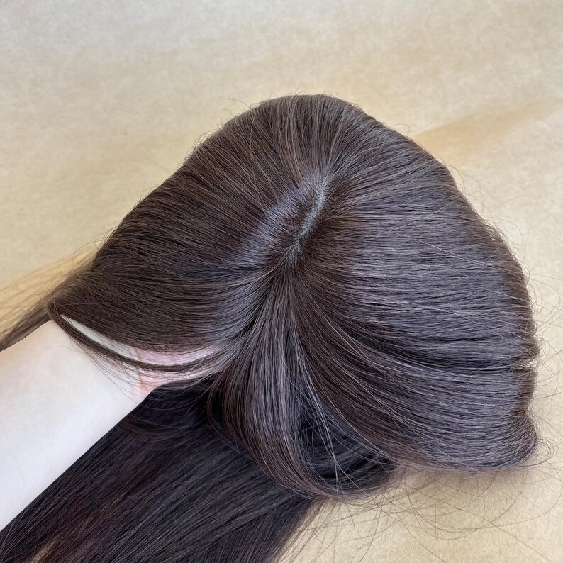 Human Hair Topper Model 13 — reference view 6