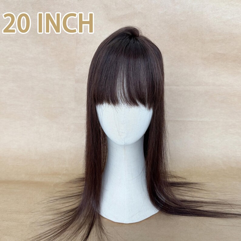 Human Hair Topper Model 13 — reference view 8