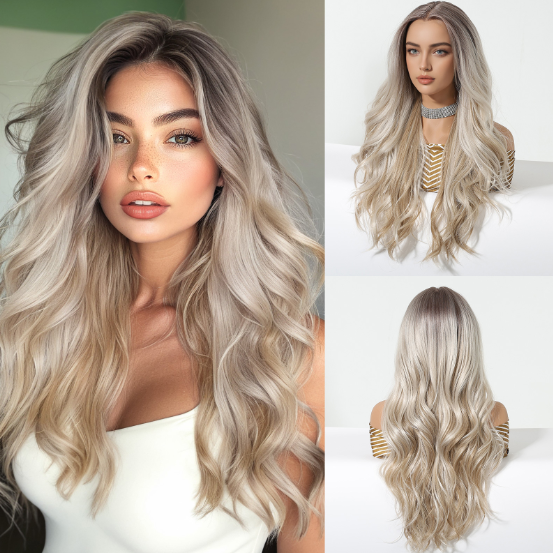 Synthetic Lace Front Wig DSW-2507 — reference image 2