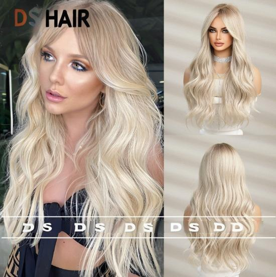Synthetic Wavy Long Wig DSW-2514 — reference image 1
