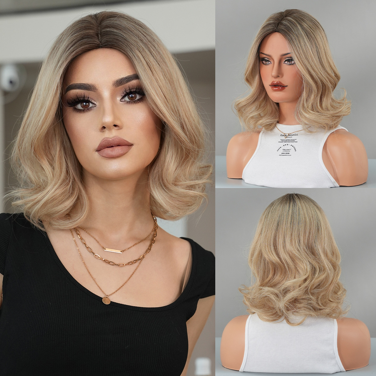 Synthetic Full Wig DSW-2520 — reference image 1