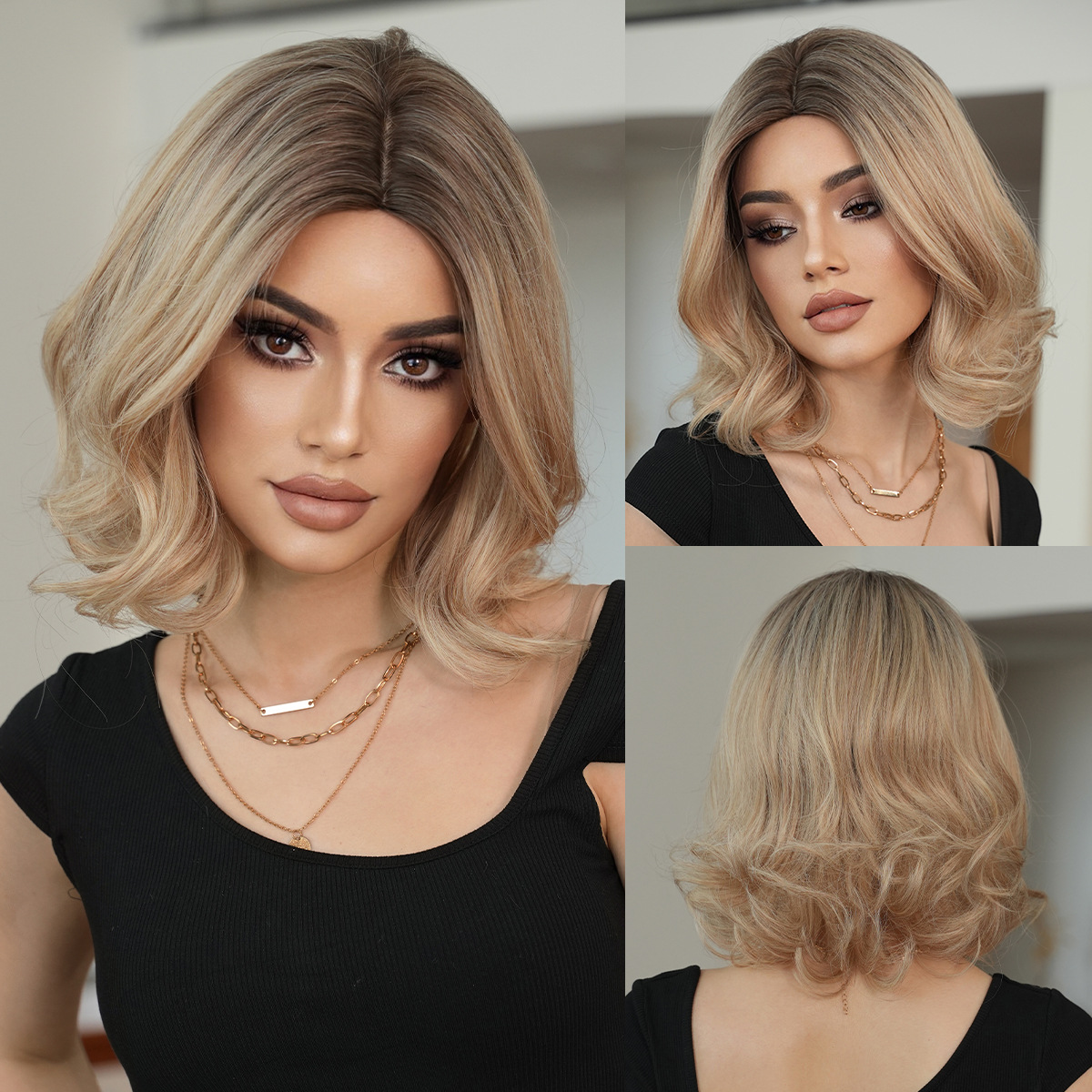 Synthetic Full Wig DSW-2520 — reference image 3