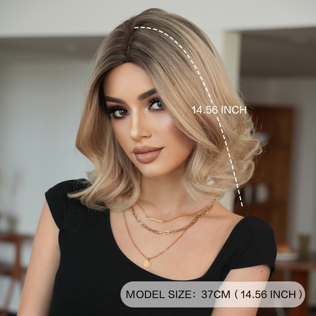 Synthetic Full Wig DSW-2520 — reference image 5