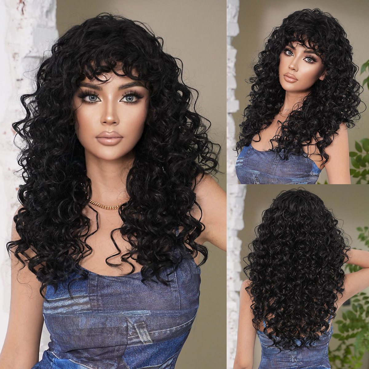 Synthetic Full Wig DSW-2521 — reference image 4