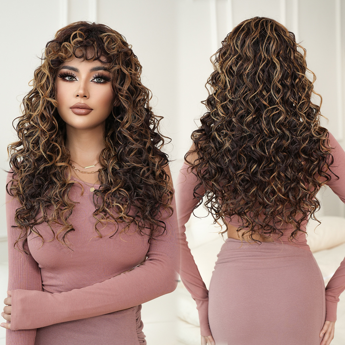 Synthetic Full Wig DSW-2521 — reference image 6