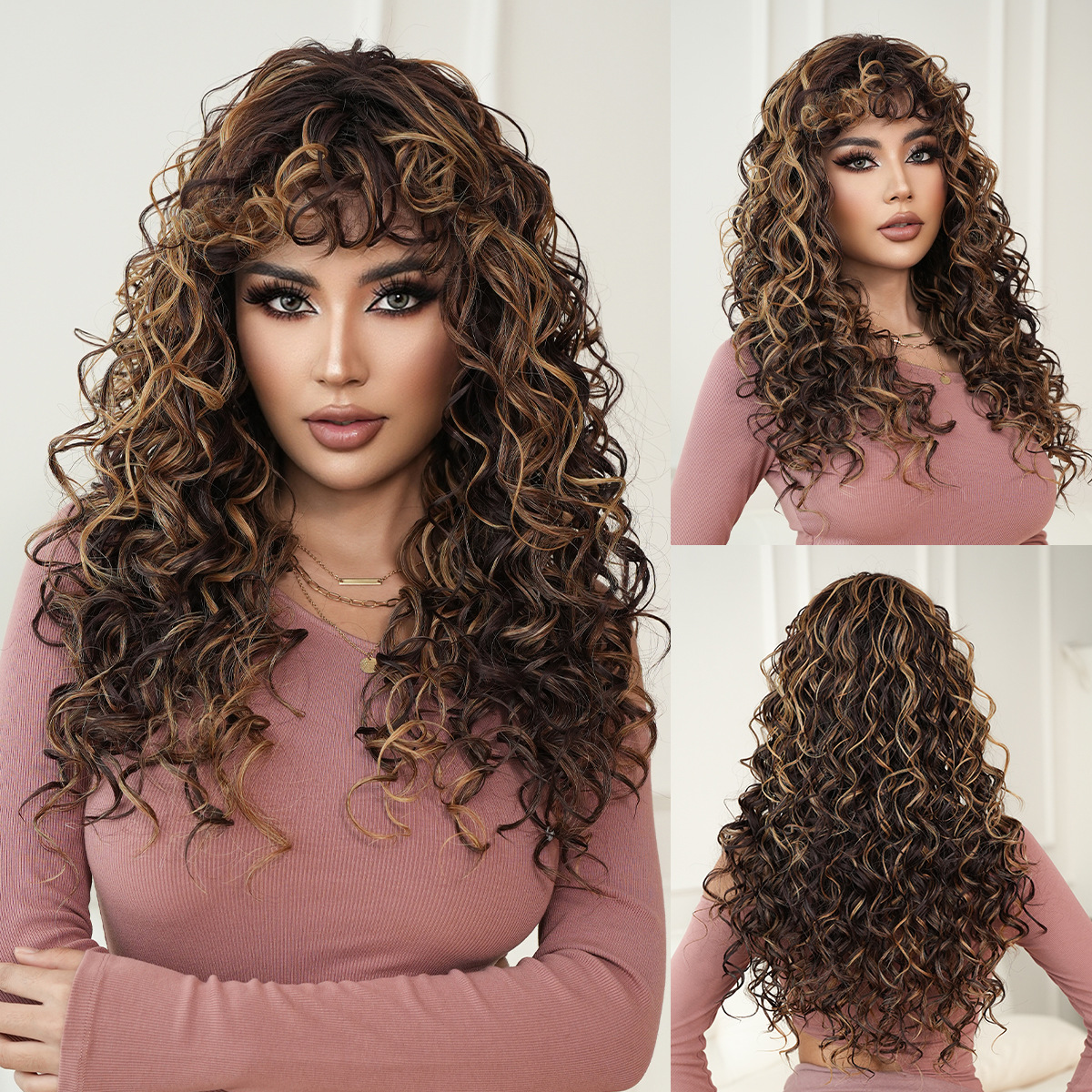 Synthetic Full Wig DSW-2521 — reference image 8