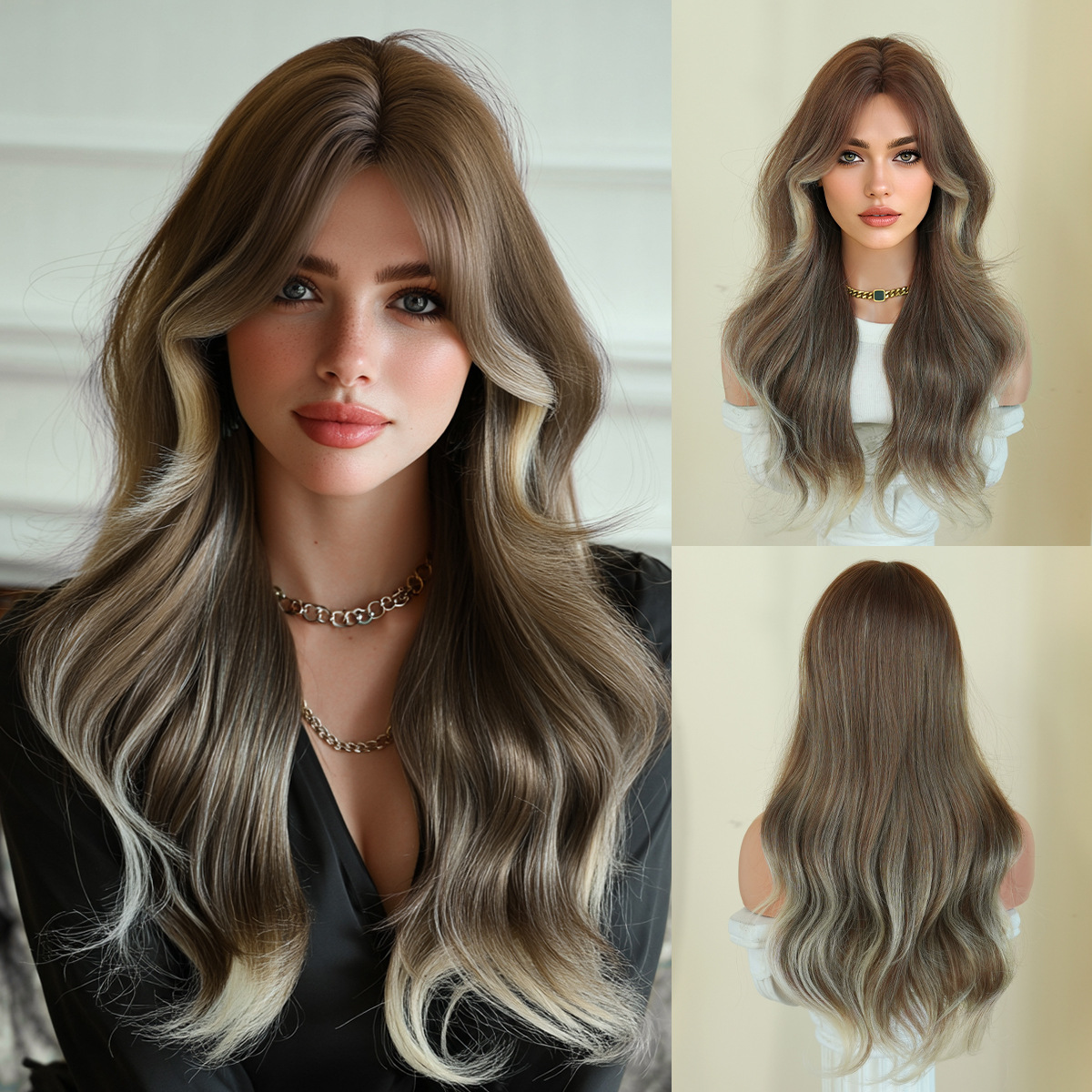 Synthetic Full Wig DSW-2522 — reference image 2
