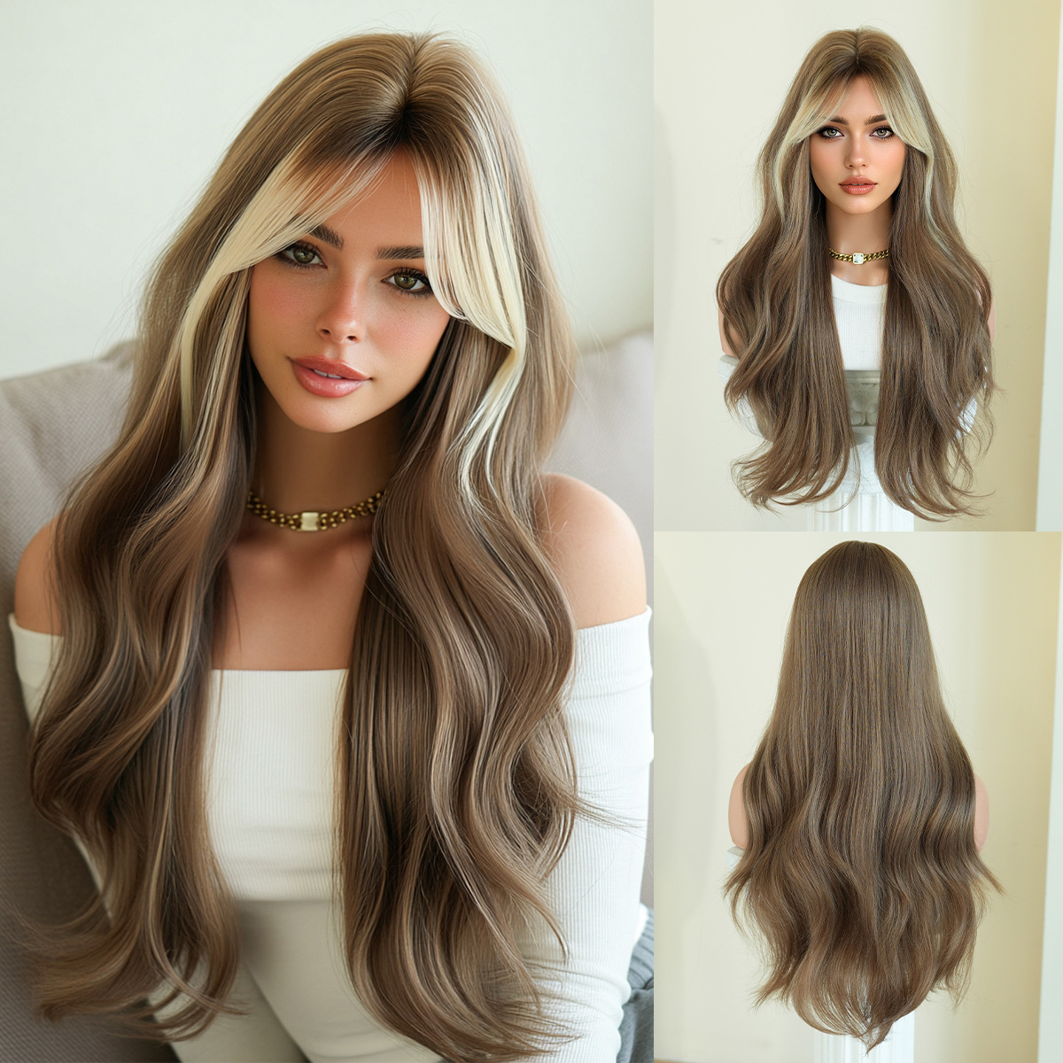 Synthetic Full Wig DSW-2522 — reference image 3