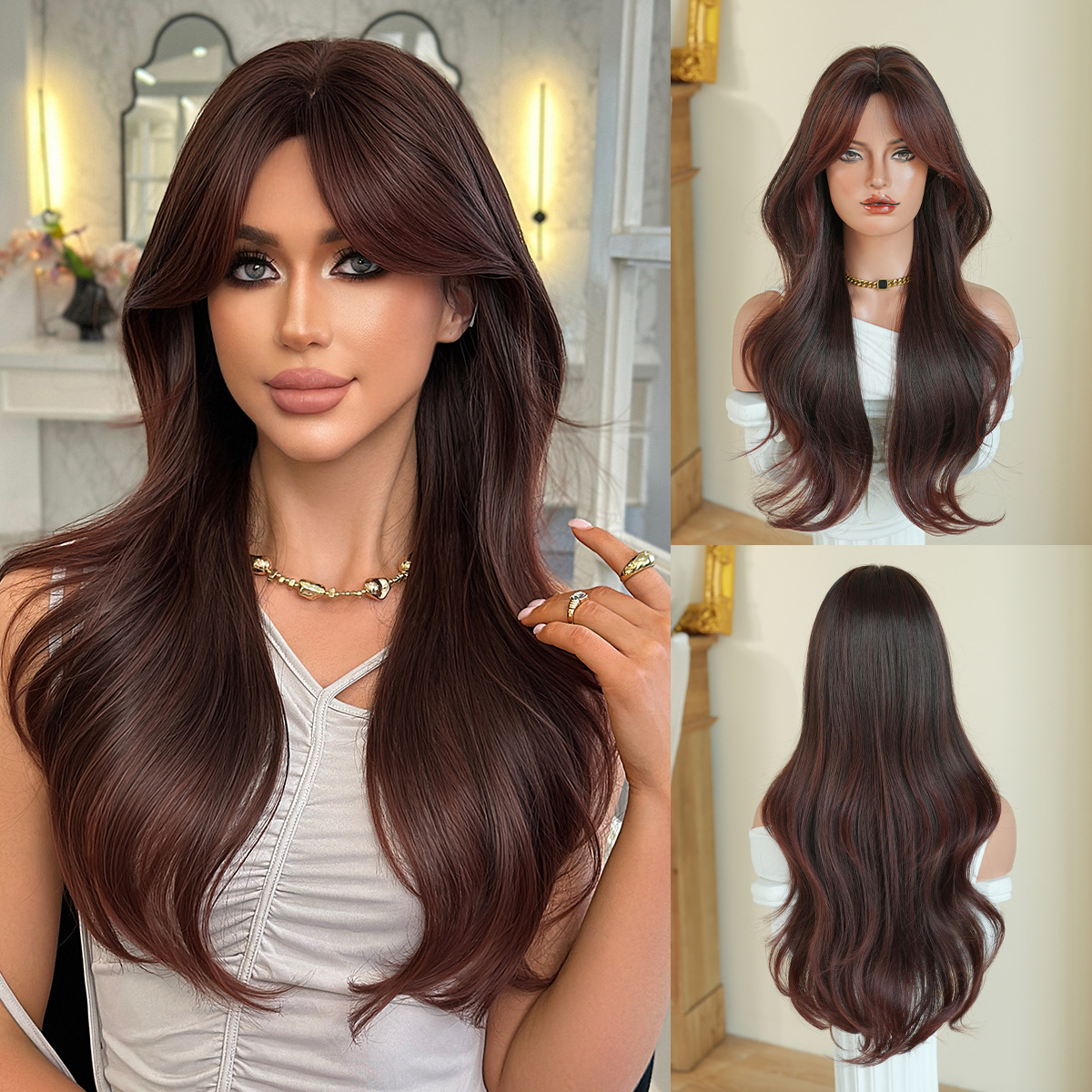 Synthetic Full Wig DSW-2522 — reference image 4