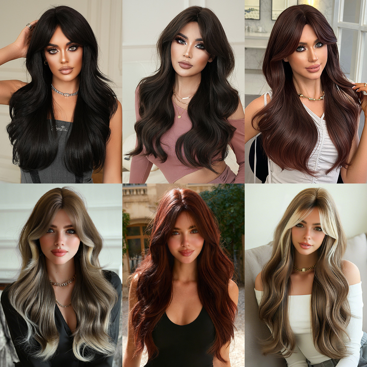 Synthetic Full Wig DSW-2522 — reference image 6
