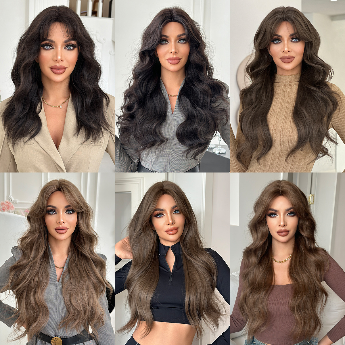 Synthetic Full Wig DSW-2523 — reference image 8